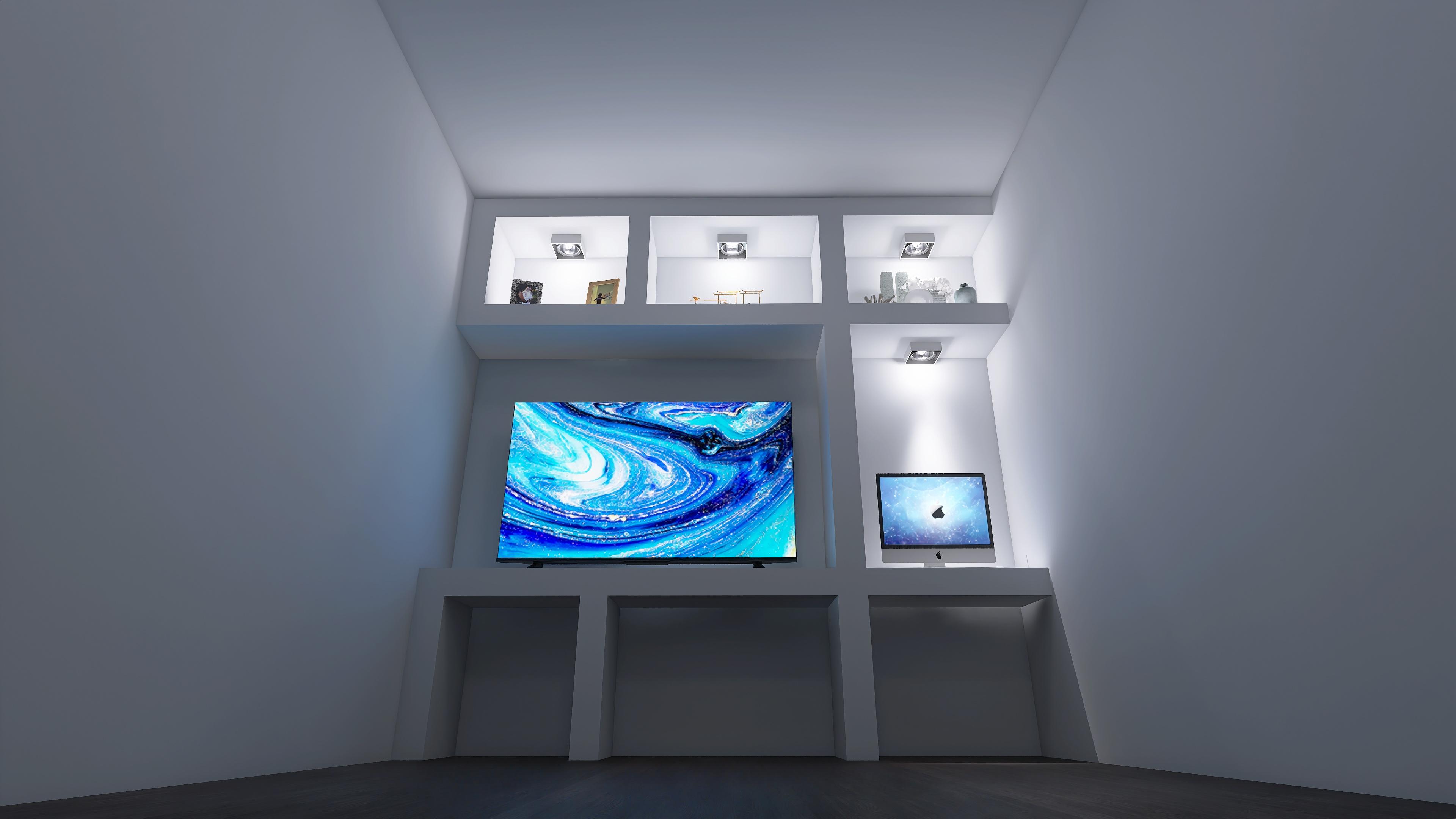 Rendering 3D Strutture in Cartongesso – Interni Personalizzati - Immagine 3