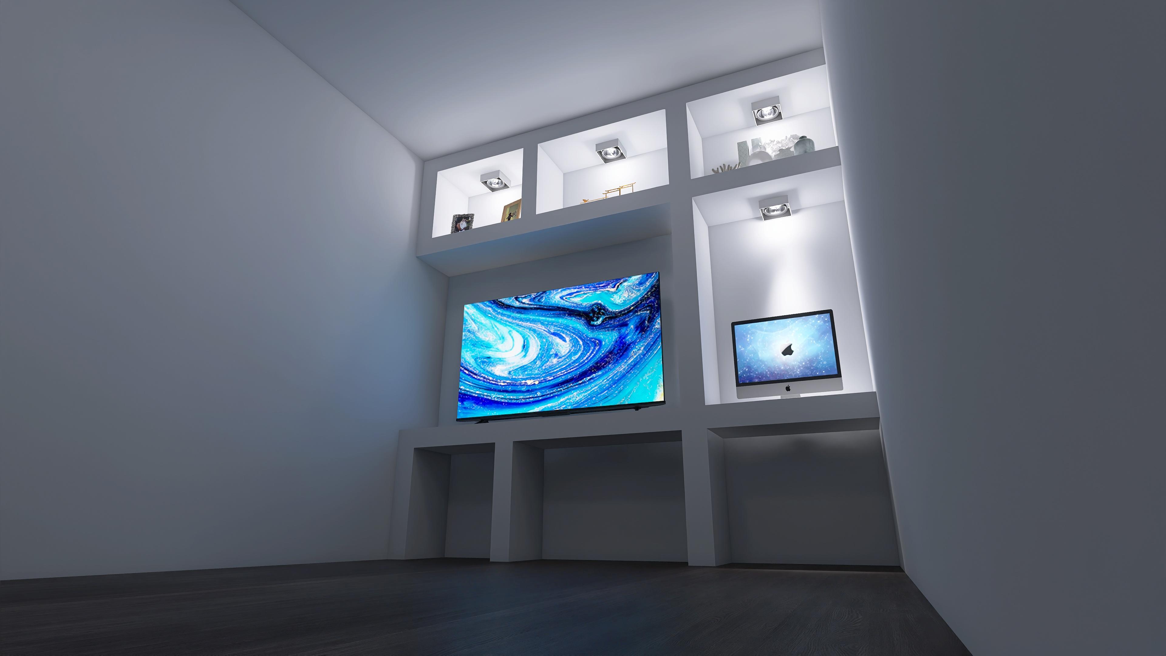 Rendering 3D Strutture in Cartongesso – Interni Personalizzati - Immagine 2