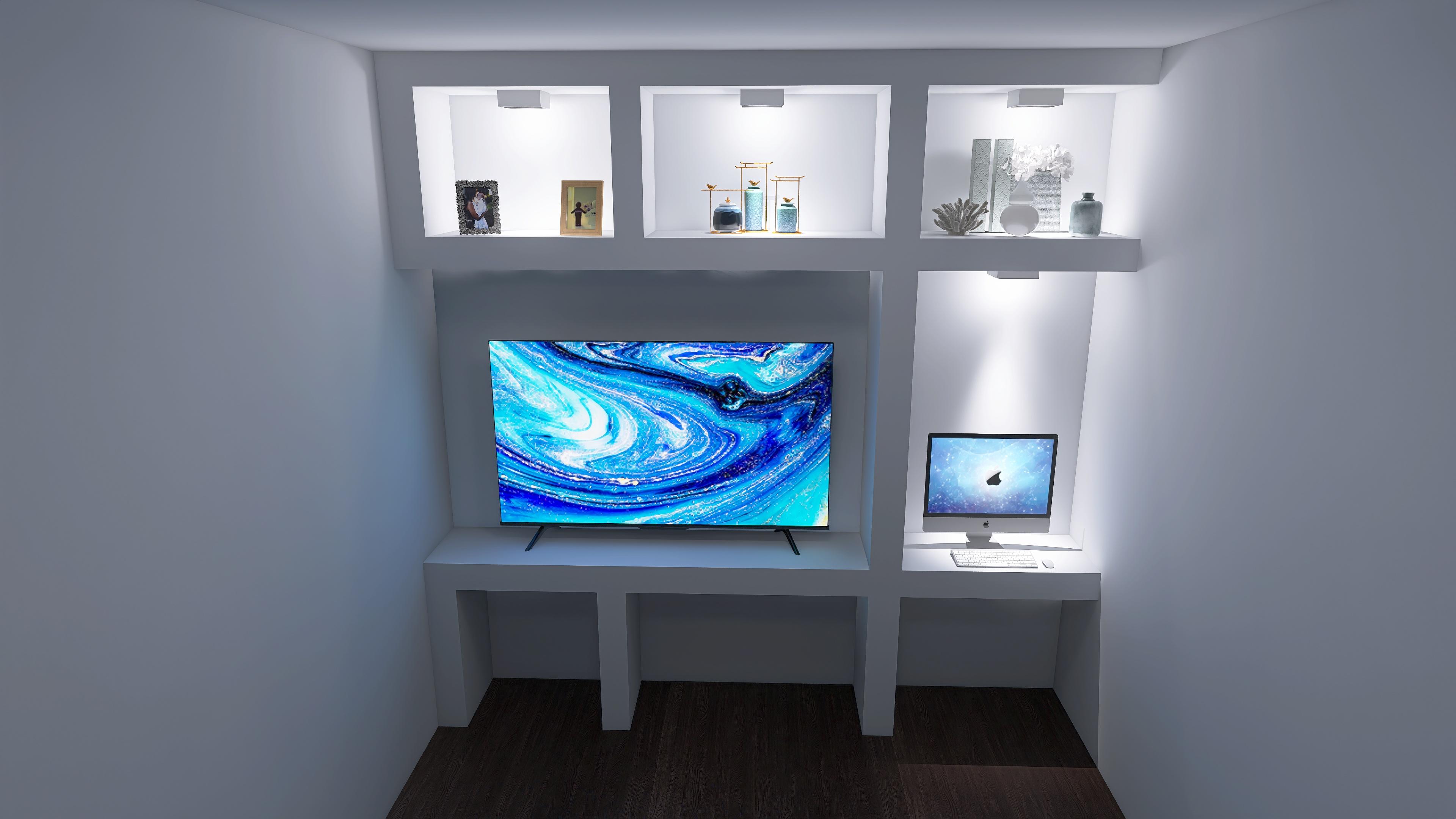 Rendering 3D Strutture in Cartongesso – Interni Personalizzati - Immagine 4